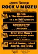 Múzeum obchodu Bratislava – piatok 6.11. – slovenské blues – klasika - Bonzo &#61478; The Resonators, novinka - B.&#61478; The Moneymakers.